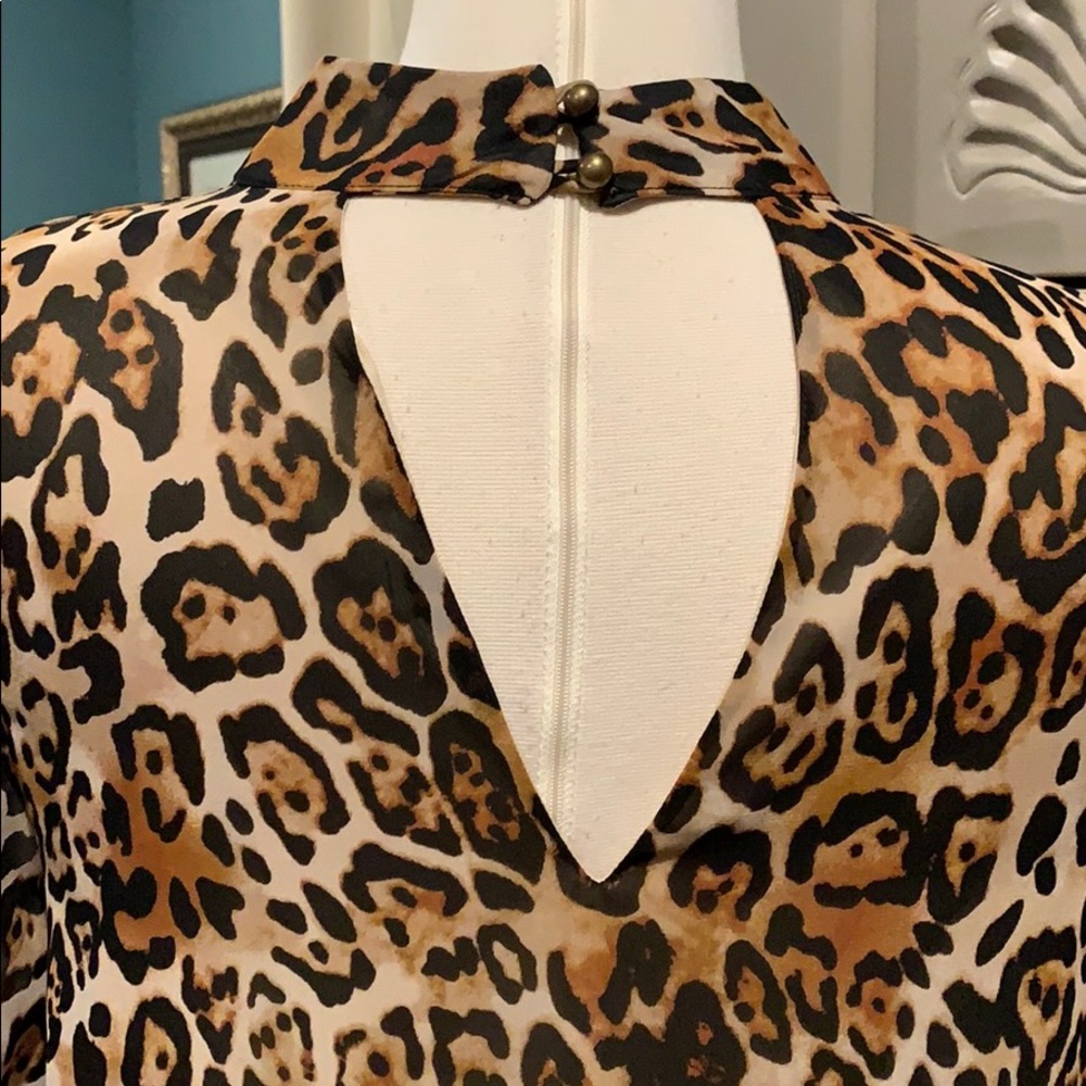 Peach Love animal print dress - Picture 5 of 13